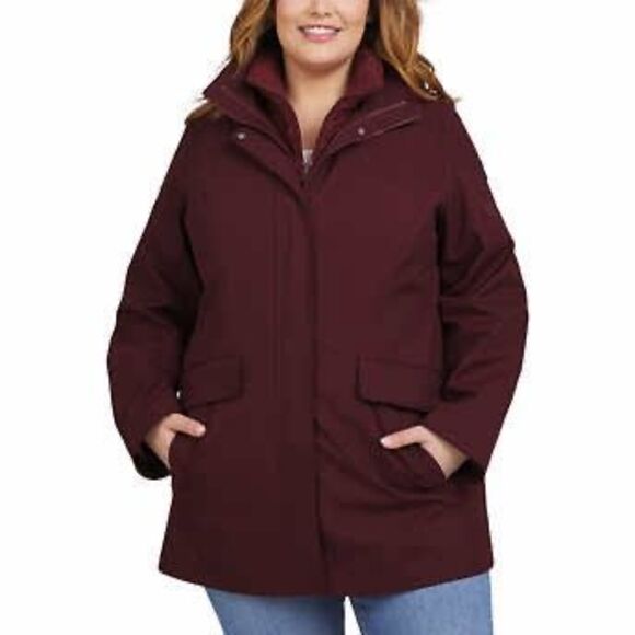 Lands' End Ladies' 3-in-1 Systems Jacket - Picture 4 of 7